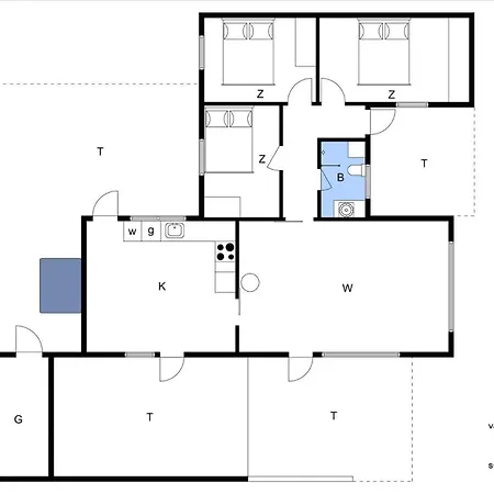 Bl1680-blokhus-klitgaardsvej-18 Ferienhaus *